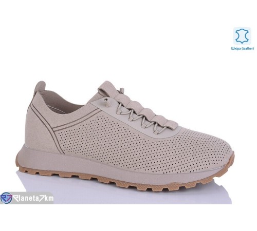 Кросівки жіночі на літо (6 пар р.36-41) коричневий  "ZORINA"