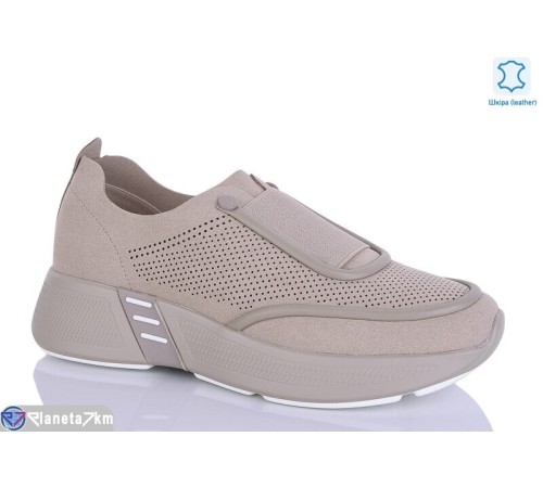 Кросівки жіночі на літо (6 пар р.36-41) коричневий  "ZORINA"