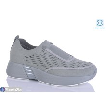 Кросівки жіночі на літо (6 пар р.36-41) сірий  "ZORINA"