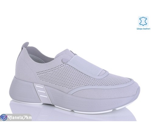 Кросівки жіночі на літо (6 пар р.36-41) сірий  "ZORINA"
