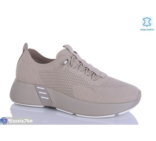 Кросівки жіночі на літо (6 пар р.36-41) коричневий  "ZORINA"