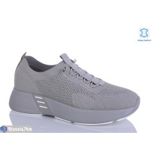 Кросівки жіночі на літо (6 пар р.36-41) сірий  "ZORINA"