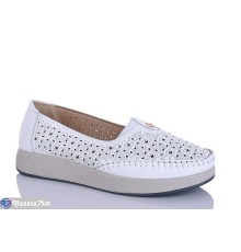 Туфлі жіночі на літо (8 пар р.37-42) білий  "ZORINA"