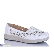 Туфлі жіночі на літо (8 пар р.37-42) білий  "ZORINA"