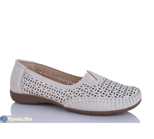 Туфлі жіночі на літо (8 пар р.40-43) бежевий  "ZORINA"