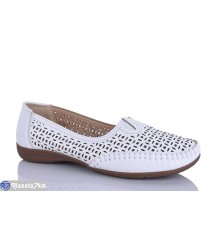 Туфлі жіночі на літо (8 пар р.40-43) білий  "ZORINA"