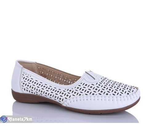 Туфлі жіночі на літо (8 пар р.40-43) білий  "ZORINA"