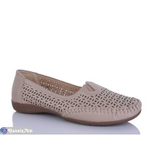 Туфлі жіночі на літо (8 пар р.40-43) коричневий  "ZORINA"