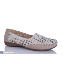 Туфлі жіночі на літо (8 пар р.40-43) бежевий  "ZORINA"
