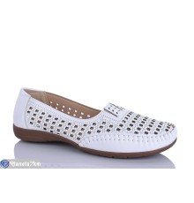 Туфлі жіночі на літо (8 пар р.40-43) білий  "ZORINA"