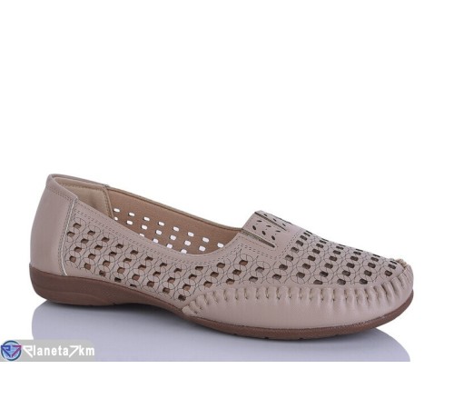 Туфлі жіночі на літо (8 пар р.40-43) коричневий  "ZORINA"