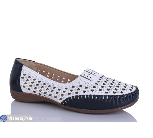 Туфлі жіночі на літо (8 пар р.40-43) білий  "ZORINA"