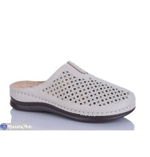 Шлепки жіночі на літо (8 пар р.40-43) бежевий  "ZORINA"