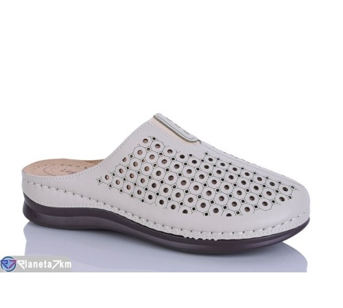 Шлепки жіночі на літо (8 пар р.40-43) бежевий  "ZORINA"