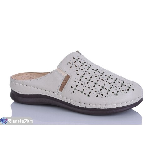 Шлепки жіночі на літо (8 пар р.40-43) бежевий  "ZORINA"