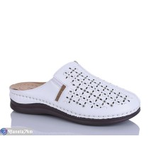 Шлепки жіночі на літо (8 пар р.40-43) білий  "ZORINA"