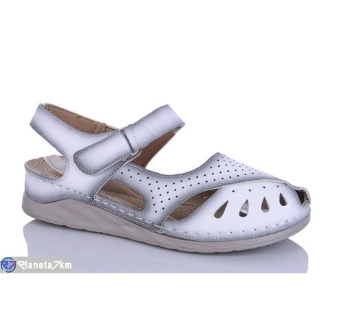 Босоніжки жіночі на літо (8 пар р.37-42) білий  "ZORINA"