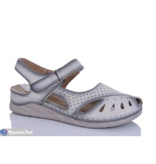 Босоніжки жіночі на літо (8 пар р.37-42) бежевий  "ZORINA"