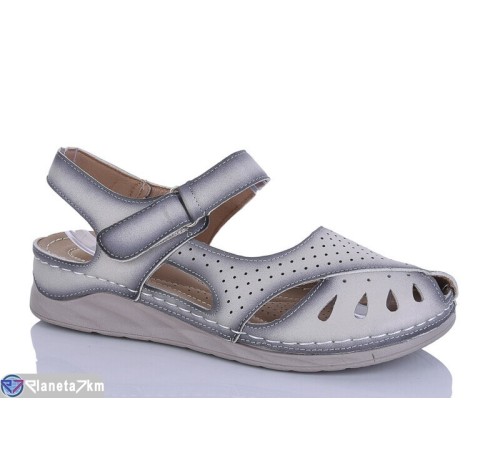 Босоніжки жіночі на літо (8 пар р.37-42) бежевий  "ZORINA"