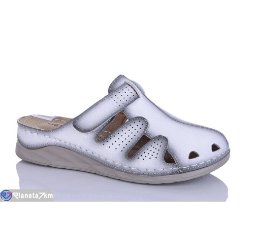 Шлепки жіночі на літо (8 пар р.37-42) білий  "ZORINA"