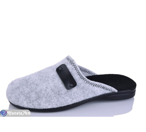 Тапки чоловічі на весну/осінь (6 пар р.41-45) сірий  "INPIRE"