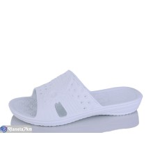 Шлепки жіночі на літо (8 пар р.36-41) білий  "INPIRE"