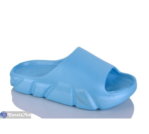 Шлепки дитячі на літо (8 пар р.30-37) блакитний  "INPIRE"