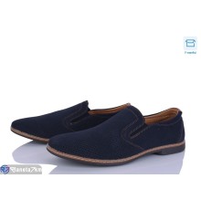 Туфлі чоловічі на літо (8 пар р.41-46) синій  "HoRIK"