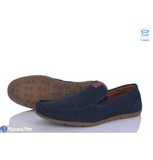 Туфлі чоловічі на літо (8 пар р.41-46) синій  "HoRIK"