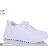 Кросівки жіночі на весну/осінь (8 пар р.36-41) білий  "Gukkcr"