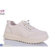 Кросівки жіночі на весну/осінь (8 пар р.36-41) бежевий  "Gukkcr"