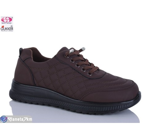 Кросівки жіночі на весну/осінь (8 пар р.36-41) коричневий  "Gukkcr"