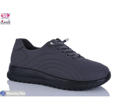 Кросівки жіночі на весну/осінь (8 пар р.36-41) сірий  "Gukkcr"