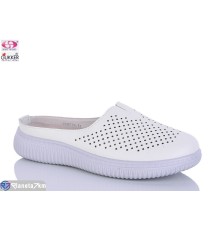 Шлепки жіночі на літо (8 пар р.36-41) бежевий  "Gukkcr"