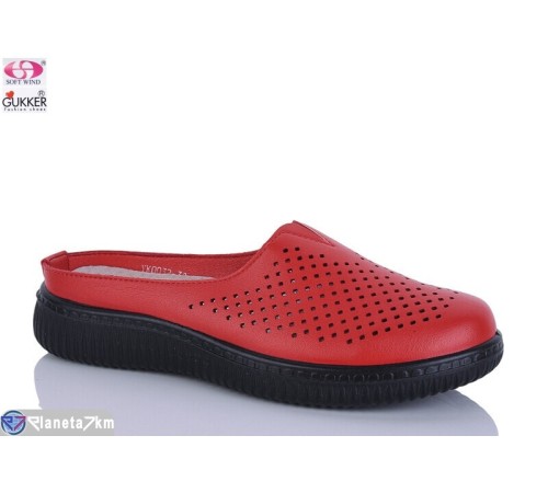 Шлепки жіночі на літо (8 пар р.36-41) червоний  "Gukkcr"