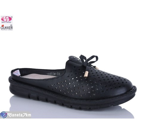 Шлепки жіночі на літо (8 пар р.36-41) чорний  "Gukkcr"