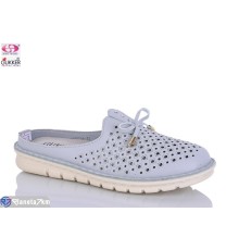 Шлепки жіночі на літо (8 пар р.36-41) сірий  "Gukkcr"