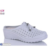 Шлепки жіночі на літо (8 пар р.36-41) сірий  "Gukkcr"