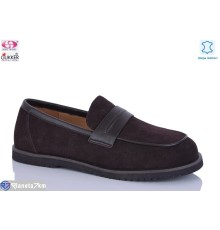 Туфлі жіночі на весну/осінь (8 пар р.36-41) коричневий  "Gukkcr"