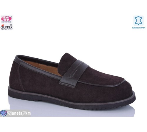 Туфлі жіночі на весну/осінь (8 пар р.36-41) коричневий  "Gukkcr"