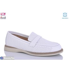 Туфлі жіночі на літо (8 пар р.36-41) білий  "Gukkcr"