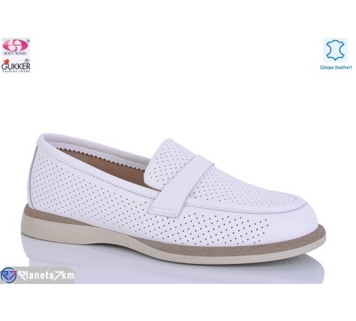 Туфлі жіночі на літо (8 пар р.36-41) білий  "Gukkcr"