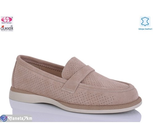 Туфлі жіночі на літо (8 пар р.36-41) коричневий  "Gukkcr"