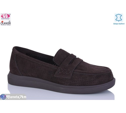 Туфлі жіночі на літо (8 пар р.36-41) коричневий  "Gukkcr"