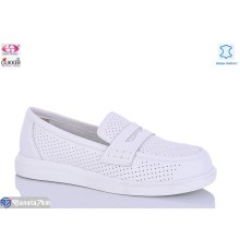 Туфлі жіночі на літо (8 пар р.36-41) білий  "Gukkcr"