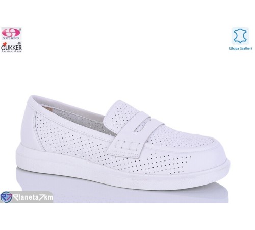 Туфлі жіночі на літо (8 пар р.36-41) білий  "Gukkcr"