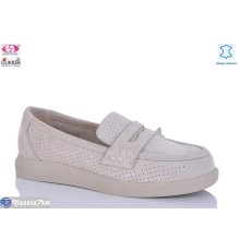 Туфлі жіночі на літо (8 пар р.36-41) бежевий  "Gukkcr"