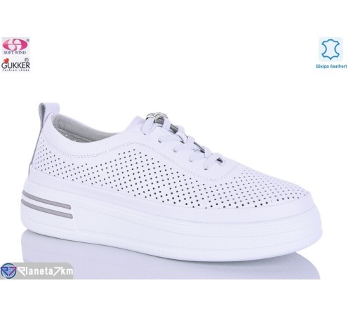 Кросівки жіночі на літо (8 пар р.36-41) білий  "Gukkcr"