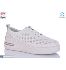 Кросівки жіночі на літо (8 пар р.36-41) бежевий  "Gukkcr"