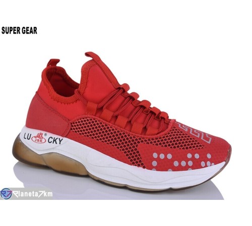 Кросівки жіночі на літо (8 пар р.36-41) червоний  "Super Gear"
